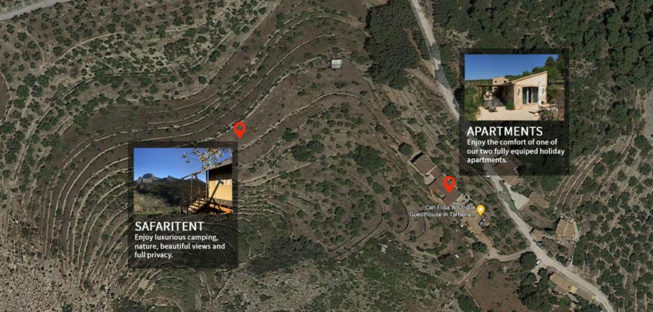 Can Elisa Safari Tent Tarbena Exterior photo